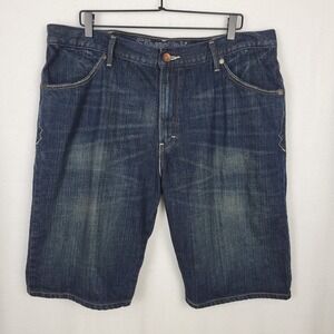 Levi's SilverTab Denim Shorts Mens 40 Baggy Jorts Y2K 90s Streetwear Blue Wash